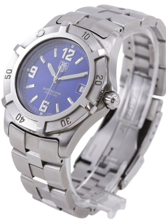 TAG HEUER 2000 Exclusive Watches WN1112 blueDial Stainless Steel Quartz An... main image 9